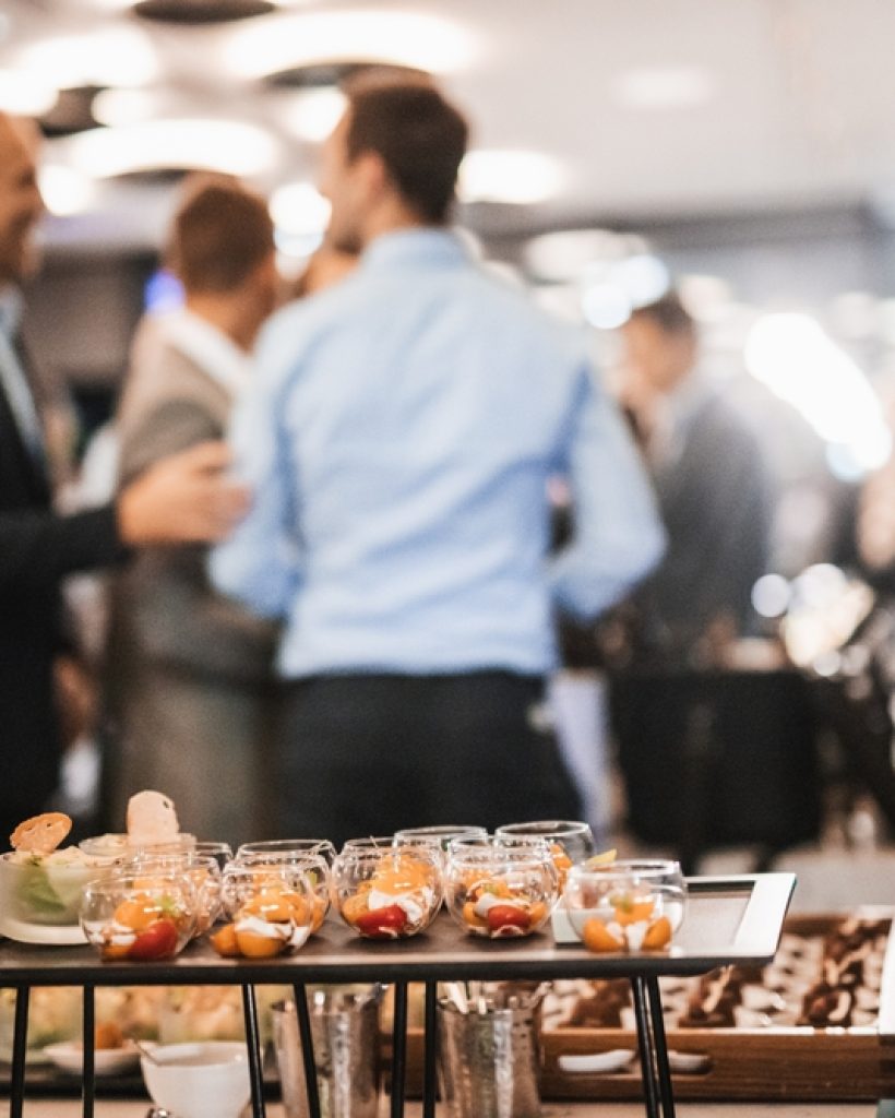 Blurred,Image,Of,Businesspeople,At,Banquet,Event,Business,Meeting,Event.